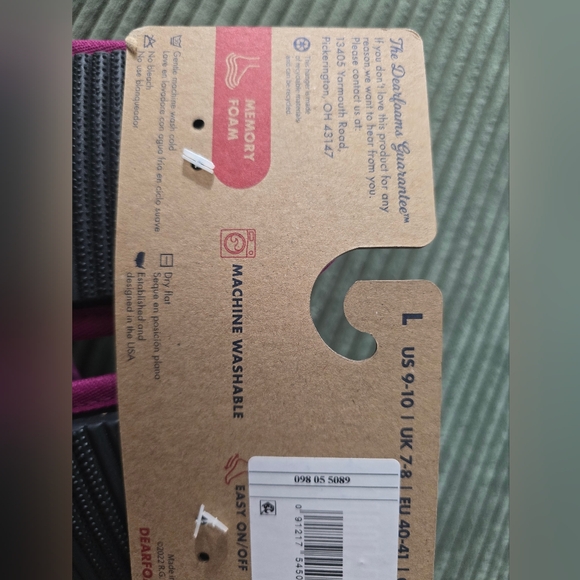 Bat Memory Foam Slippers. - Picture 4 of 4